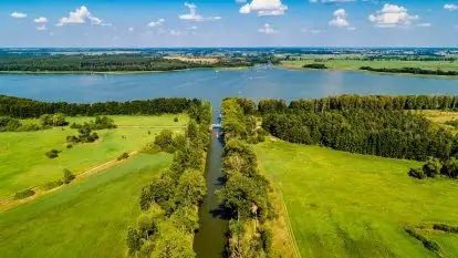 Poradnik - motorowodne Mazury - kanały między jeziorami Szymoneckie i Tałty