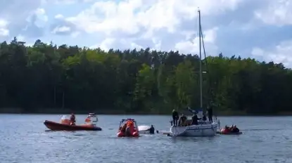 Mazurscy ratownicy w akcji. Znów było groźnie