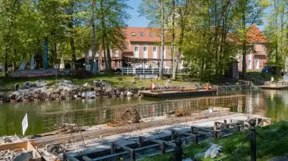 Most obrotowy w Giżycku jest uszkodzony. Jego naprawa pochłonie potężne środki finansowe