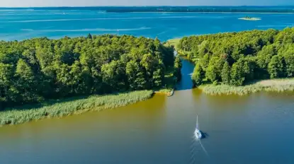 Zielona Infrastruktura Wielkich Jezior Mazurskich – rusza drugi etap modernizacji szlaku wodnego