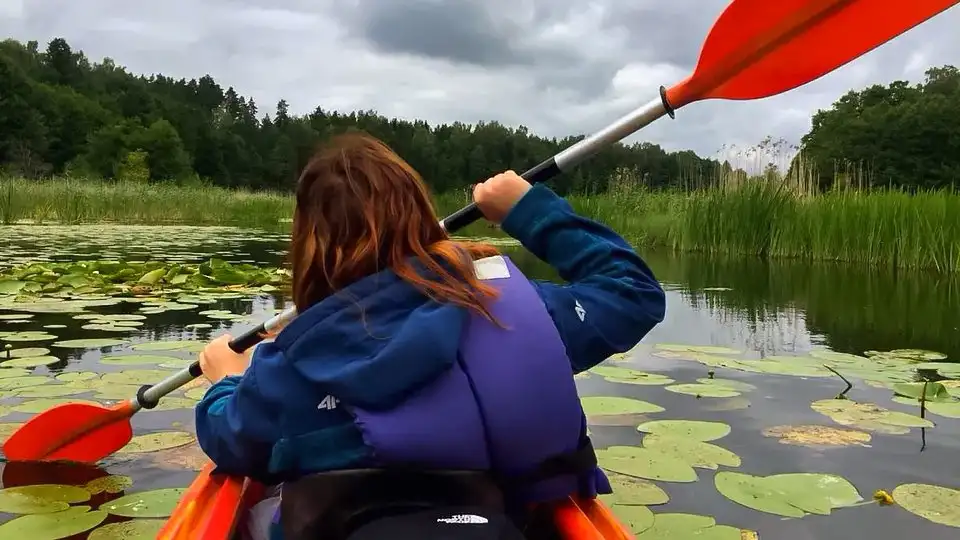 Spływy kajakowe rzeką Sapina - zdjęcie 1