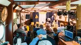 Krakowski teatr Komedia wystąpił na statku Chopin - zdjęcie 26