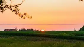 Zachód słońca w okolicach wsi Ublik - zdjęcie 7