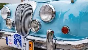 Zlot zabytkowych aut przy restauracji Nóż w wodzie w Mikołajkach - zdjęcie 52