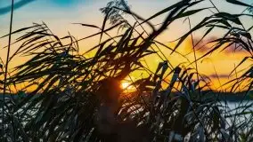 Zachód słońca nad jeziorem Kirsajty, wrzesień 2021 r. - zdjęcie 23