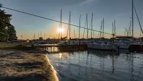 Zachód słońca nad jeziorem Bocznym, Tło Dla Mew, wrzesień 2021 - zdjęcie 16