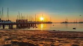 Wrześniowy wschód słońca w Wilkasach - porty AZS i PTTK Wilkasy - zdjęcie 5