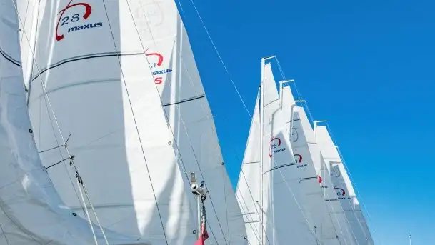 Suszenie żagli nad jeziorem Niegocin, Wilkasy - zdjęcie 10