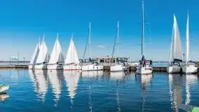 Suszenie żagli nad jeziorem Niegocin, Wilkasy - zdjęcie 21