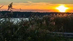 Wrześniowy zachód nad jeziorem Kisajno, widziany ze Strandy - zdjęcie 10