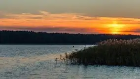 Wrześniowy zachód nad jeziorem Kisajno, widziany ze Strandy - zdjęcie 4