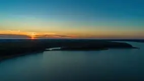 Wrześniowy zachód nad jeziorem Kisajno, widziany ze Strandy - zdjęcie 17