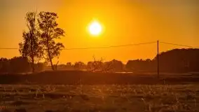 Zachód słońca nad jeziorem Kruklin, październik 2021 - zdjęcie 15