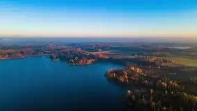 Wschód słońca nad jeziorem Kruklin, październik 2021 r. - zdjęcie 31