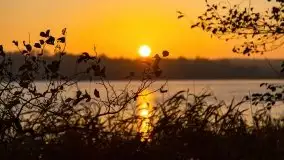 Wschód słońca nad jeziorem Kruklin, październik 2021 r. - zdjęcie 58