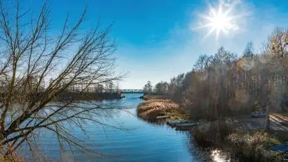 Resztki złotej jesieni w Okartowie