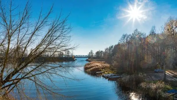 Resztki złotej jesieni w Okartowie