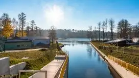 Jesienna i cicha śluza Guzianka I, Ruciane Nida - zdjęcie 22