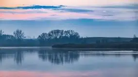 Wschód słońca nad jeziorami Niegocin i Grajewko w Bystrym - zdjęcie 39