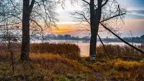 Wschód słońca nad jeziorami Niegocin i Grajewko w Bystrym - zdjęcie 19