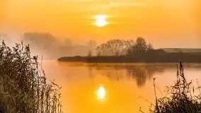 Wschód słońca nad jeziorami Niegocin i Grajewko w Bystrym - zdjęcie 10