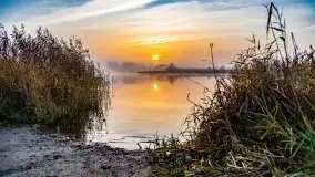 Wschód słońca nad jeziorami Niegocin i Grajewko w Bystrym - zdjęcie 48