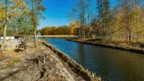 Remont kanału Piękna Góra, październik 2021 r. - zdjęcie 3