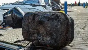 Fotorelacja z sprzątania dna w Ekomarinie Giżycko - zdjęcie 42