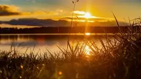 Listopadowy zachód słońca nad jeziorem Tałty, Skorupki - zdjęcie 18