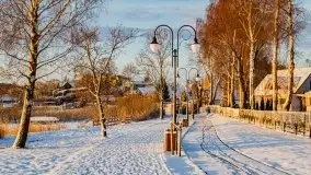 Grudniowy wschód słońca nad jeziorem Niegocin - zdjęcie 46