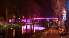 Nocne Giżycko gotowe na święta, grudzień 2021 - zdjęcie 28