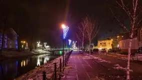 Nocne Giżycko gotowe na święta, grudzień 2021 - zdjęcie 32