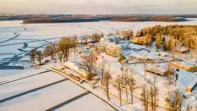 Zimowy wschód i południe w Strandzie nad jeziorem Kisajno - zdjęcie 21