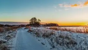 Wschód słońca nad jeziorem Łabap w Radziejach - zdjęcie 13