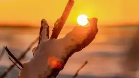 Wschód słońca nad jeziorem Łabap w Radziejach - zdjęcie 29