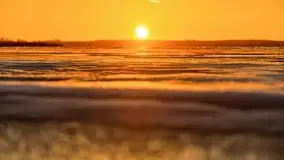 Wschód słońca nad jeziorem Łabap w Radziejach - zdjęcie 67