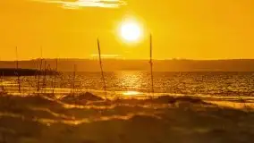 Wschód słońca nad jeziorem Łabap w Radziejach - zdjęcie 56