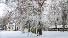 Księżycowy Dworek i jezioro Siercze w okowach zimy - zdjęcie 9