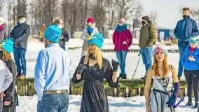 Morsowy polonez w wykonaniu Zimowego Ptaka, luty 2021 r. - zdjęcie 8