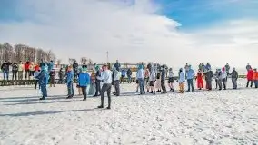 Morsowy polonez w wykonaniu Zimowego Ptaka, luty 2021 r. - zdjęcie 2