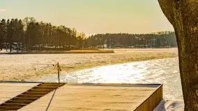 Zimowa Stranda i jezioro Kisajno, styczeń 2022 r. - zdjęcie 19