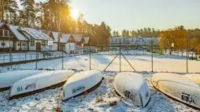 Zimowa wersja AZS Wilkasy nad jeziorem Niegocin, styczeń 2022 r. - zdjęcie 5