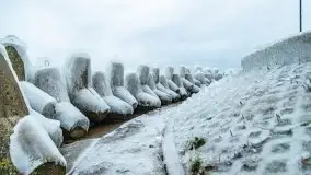Niegocin i Giżycko skute lodem, grudzień 2020 - zdjęcie 12