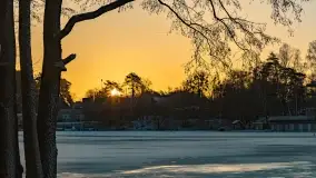 Wschód słońca w Strandzie nad jeziorem Kisajno - zdjęcie 47