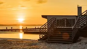 Wschód słońca nad jeziorem Niegocin w Wilkasach - zdjęcie 76