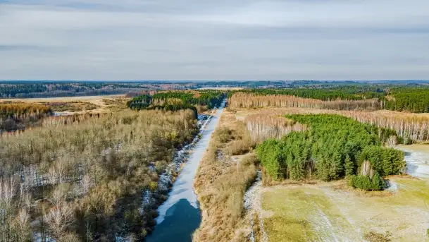 Jaz walcowy na kanale mazurskim, śluza Guja Piaski - zdjęcie 10