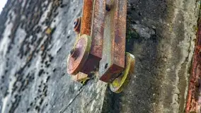 Jaz walcowy na kanale mazurskim, śluza Guja Piaski - zdjęcie 21