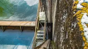 Jaz walcowy na kanale mazurskim, śluza Guja Piaski - zdjęcie 17