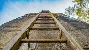 Jaz walcowy na kanale mazurskim, śluza Guja Piaski - zdjęcie 18