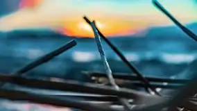 Zachód słońca nad jeziorem Niegocin, Bystry, luty 2021 - zdjęcie 50